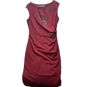 Miusol Dress Womens Large‎ Burgundy Bodycon Cocktail Formal Wear Ladies NWT